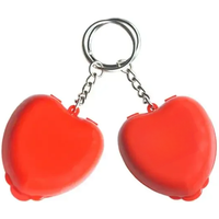 AliExpress NONE 1pcs CPR Resuscitator Face Mask Portable Mini Heart Shape Box First Aid CPR Mask With One-Way Valve Breathing Protect