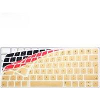 Rainbow Gradient Magic Keyboard Cover Silicone Skin Protective Film For Apple Magic Keyboard 2 2015 A1644 US/EU Keyboard Version
