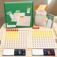 Montessori 99 multiplication Board Maths Teaching Aids Multiplication and Division Board Early Education Children's Puzzle Toys