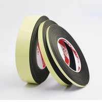 5M/10M Foam Sponge Rubber Window Door Seal Strip Anti-Collision Weather Strip 2mm/3mm Single Sided Adhesive Weather Stripping