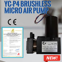 12V/24V 42W 40L/min DC Diaphragm Pump Micro Air Pump Mini HVAC for Vacuum