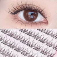 MIAOJIE Fish Eyeslash Extension Personal Eye Lash Professional Makeup Individual Cluster Grafting Fake EyeLash Japanese False Ey