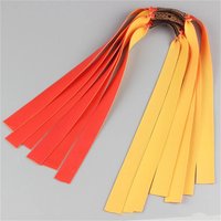 10pcs Slingshot Latex Powerful Flat Rubber Band High Elasticity Outdoor Catapult Shooting Accessories
