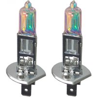 2pcs 12V Car Light H1 Xenon Quartz Halogen Bulb Bulbs 55W All Weather Hid Fog Light Headlamps Bright Car Headlight Light 5000K
