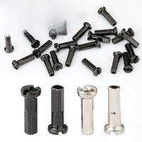 AliExpress DEEMOUNT 20/50PCS Brass Spoke Nipples 14G 13G 12G MTB Road Bicycle E-bike Scooter Rim Caps CU Nuts Copper Parts Coated Silver or Black