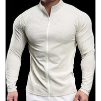 AliExpress NONE Autumn New Men Gym Running Sports Fitness Tops Jackets Cycling Long-sleeved Tights Quick-drying Breathable Training Clothes