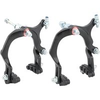 AliExpress NONE Meroca 73-95mm Bike C Brake Caliper Set Bicycle Rear Front Long Arm Brakes Kit Aluminum Alloy Side Pull Brake for Cruiser Kids