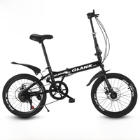 AliExpress OLOIU Cycling City 20 Inch Student Adult Commuting Female Male Universal Leisure Dragon Folding Disc Brake Variable Speed Bicycle 2024