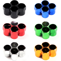 4PCS Car Wheel Tire Valve Stem Caps Airtight Cover For Ford ST Line Focus X 2 3 Mondeo Fiesta Kuga MK2 MK3 MK4 Tyre Accessories