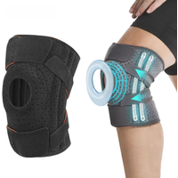 AliExpress Aolikes AOLIKES 1PCS NEW Knee Brace with Side Stabilizers & Patella Gel Pads,Knee Support for Cycling,Running,Climbing