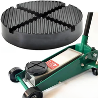 Car Lift Jack Stand Pads Black Rubber Slotted Floor Pad Frame Rail Adapte Auto SUV Van Pickup Lift Rubbers Jack Pads