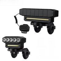 AliExpress cycle zone 5/8 LED Bicycle Front Light USB Rechargeable 130dB Cycling Bike Horn Easy to Install 6 Modes Bicycle Bell Light