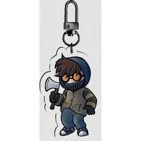 Marble Hornets Ticci Toby Acrylic Keychain Creepypasta Horror Anime Charms Cartoon Figure Pendant Fans Collection Gift