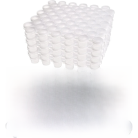 50 Strips Paint Pots Strips,300 Pots 2Ml/0.07 Oz Empty Paint Cup Pots with Lids, for Classrooms Paintings Art Festivals