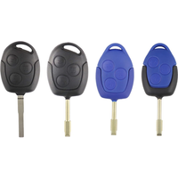 Car Key Shell Case For Ford Focus 2 Mondeo 3 Festiva Fiesta Transit Fusion Galaxy KA Connect C-MAX MK7 WM VM Uncut Blade No Logo