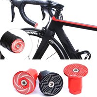 AliExpress RISK 1Pair Bike Handlebar Ends Aluminum Bicycle Grip End Cap MTB Road Bike Foldable Bicycle Handle Bar Plug Cycling Accessories