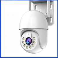 Lenovo 5MP WiFi Surveillance Camera Outdoor Security PTZ IP Camera 5X Zoom Two-way Audio AI Tracking ONVIF HD Night Color Camera