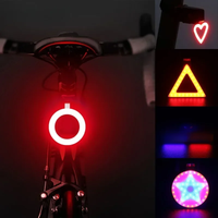 AliExpress NONE Bicycle Tail Light Cycling Lamp Multi Lighting Modes USB Rechargeable Led Flash Tail Rear Lights MTB Seatpost Bike Accessories