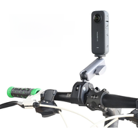 AliExpress kipye Handlebar Mount For Insta360 X4 X3/ONEX2 Aluminium Mountain Pole Mount Bicycle 360 Degree Rotation insta 360 one x 3 Accessories