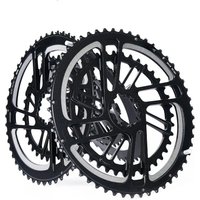 AliExpress SENICX-Bike Chainring, 46-30/50-34/52-36-39T, 3 Bolts Mount Chain Wheel for 2x9 10 11 12 Speed Road Bicycle Crankset, New