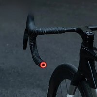 AliExpress ROCKBROS Bicycle Handlebar End Lights IPX6 Bike Rear Light 5 modes Bike Lamp Intelligent Brake Sensor Safety Night Riding