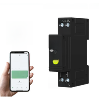 WIFI Overvoltage And Undervoltage Protector Photovoltaic Bidirectional Energy Meter KWH Metering Time Switch Leakage Protection