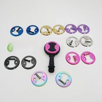 AliExpress ALLTOO 2PCS Titanium pedal plate ti bow tie fit Cycling Pro Mtb Bike Bicycle Pedal Plate Cleats Wahoo SpeedPlay Comp Zero Aero NanoPCS