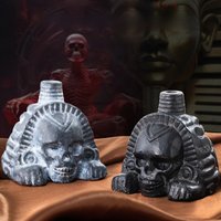 Authentic Aztec Whistle Loud Spookys Aztec Scary Death Whistle Realistic Human Screaming Aztec Ghost War Whistle Skull Head Toy