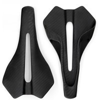 AliExpress kocevlo KOCEVLO Carbon Fiber Road Saddle Ultralight 90g Integrated Designed Full Carbon Hollow Breathable Bike Seat Cushion