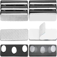 Magnetic Name Tag Holders, 6/10/16pcs Reusable Name Badge Magnets for Events, Meetings, and Office Use