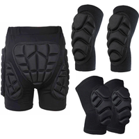 AliExpress Other Bike Sport Shorts Cycling Shorts Padded For Men Impact Protection Ski Protector Skating Protective Hip Soft Elbow Knee Padded