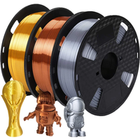 1.75mm 250g,500g Silk PLA 3D Filament Wire Spool Wire For 3D Printer Material 3D Print Refills, Filament wire Vacuum Packaging