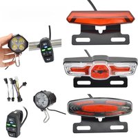 AliExpress JOCESTYLE 24-48V Ebike Front Brake Rear Light Set Horn Headlight Switch Energy Saving Easy Installation Electric Bicycle Accessories