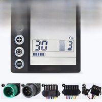 AliExpress Mcezdy S866 Electric Bicycle UART 2 Display Digital E Scooter Cable Ebike Smart Bike Computer Bicycle Speedometer Waterproof Road