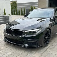 For BMW G30 G31 G38 M Performance 520i 530i 540i 530e 3PCS Front Bumper Splitter Gloss Black 2017-2020 Touring Tuning Body Kit