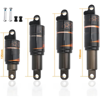 AliExpress GOLDIX MEROCA Bicycle Rear Shock Absorber 125/150/165/190mm Electric Scooter Shock Absorber Mountain Bike Oil Spring Shock Absorber