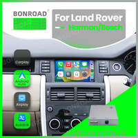 BONROAD Wireless CarPlay Android auto Module For Land Rover Jaguar Range Rover Evoque Discovery 2012-2018 With Mirrorlink