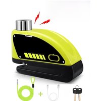 AliExpress Gadpow Rechargeable Motorcycle Alarm Waterproof Bike Anti-Theft Alarm Padlock for Motorcycle with Ropes Motorcycle Accessories