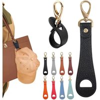 Fashion Hat Clip PU Leather Hat Clip High Quality Handbag Accessories Hands Free Storage Clip Buckle Hat Keep Clip Outdoor
