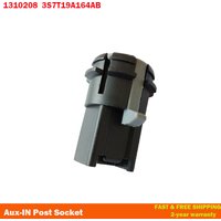 For Ford Focus 2005-2008 AUX-IN Port Audio Auxiliary Aux Plug Socket 1310208 3S7T19A164AB For Mondeo Galaxy S-max Transit