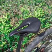 AliExpress wildside Lightweight Carbon Fibre Saddle 155mm 145mm Cycling Seat Cushion MTB Road Bike Soft Sponge Bicycle Saddle Bicycle accessories