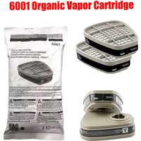 6001 Filter Cartridges Safety Low-Maintenance Organic Vapor Cartridge For 6000 and 7000 Series Air Purifying Respirator Mask