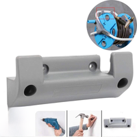 1Pc Garden Hose Reel Holder Pvc Wall Mounted Hanger Storage Hook Rack Reel Pipe Holder With 4 Piece Extension Screws