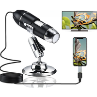1600X Digital Microscope 3in1 Type-C USB Portable Electronic Microscope Beauty Health Profession For Soldering LED Magnifier