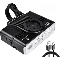 AliExpress NONE X-TIGER 2800LM Bike Lights IPX6 Waterproof Bike Headlight Night Riding Compatible with Garmin GoPro Mount Bicycle Front Light