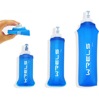 AliExpress WRELS Soft Folding Water Bottle Collapsible Silicone Outdoor Sport Traveling Camp Hiking Cycling Running TPU Portable Water Bag