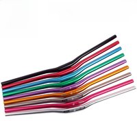 AliExpress NONE UNO Bicycle Ultra Light Color Handlebars 31.8 Caliber Bright 740 / 780mm Mountain Bicyle Handle Horizontal Modification