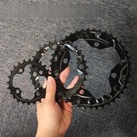 AliExpress NONE BUCKLOS 3*9S Mountain Bike Chainring 104/64BCD Road Bicycle Chainwheel 22T 32T 44T Triple Round Chain Ring Cycling Parts