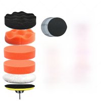 Car Detailing Polishing Sponge Round Wet Sandpaper Car Headlight Restoration Kit Buffing Pad Sanding Disc Waxing Sponge