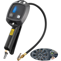 AliExpress NONE Motorcycle Tire Pressure Gauge 0-18Bar/255Psi Monitor With Inflator Hose Nozzles Car Tester Inflation Gun Bike Tyre Accessories